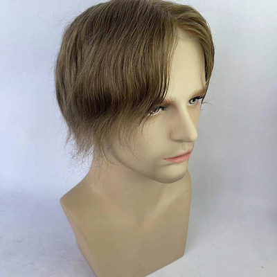 100% Indian hair male toupee man hair piece Hollywood French lace toupee 6x8 8x10 in stock