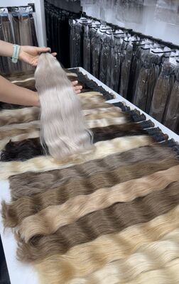 Virgin quality hair bulk for wholesale 100% human hair materail for wholesales