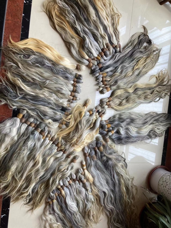 Best quality raw single donor bulk hair extension 100% human hair European hair raw with wholesale price